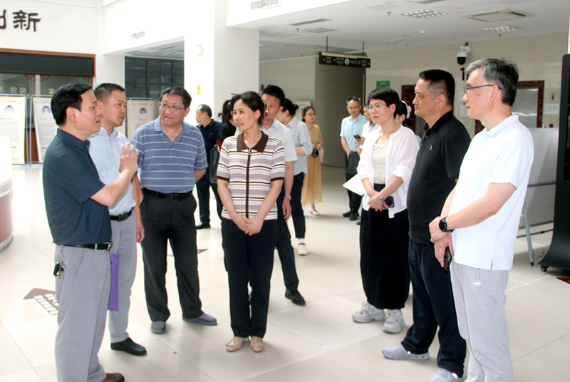 滁州市南谯区政协来我院调研指导